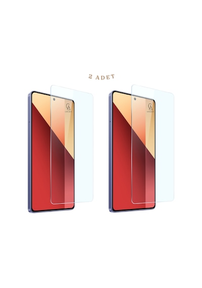 Xiaomi Redmi Note 13 Pro 4g Uyumlu Ekran Koruyucu Şeffaf Temperli Kırılmaz Cam Ekran Koruyucu 2 Adet