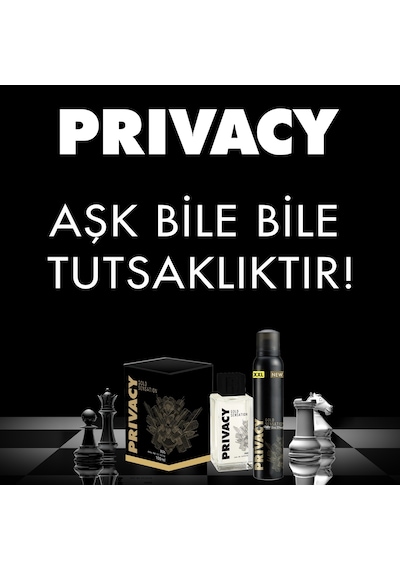 Privacy Gold Erkek Sprey Deodorant 6 x 200 ML