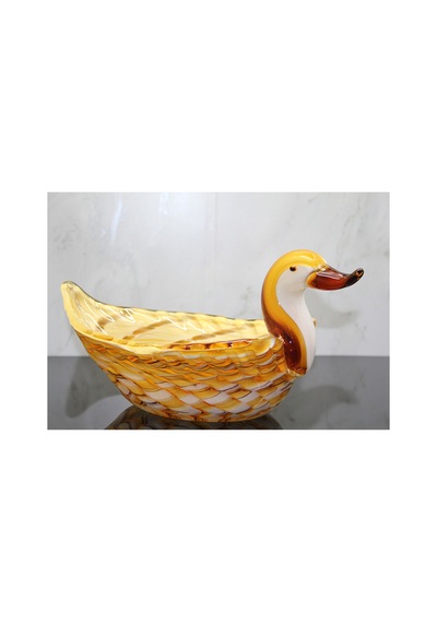 Murano Cam Ördek Kase Alk5243