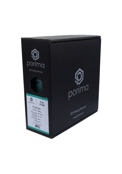 Porima PLA Star® (Simli) Filament Galaksi Yeşil