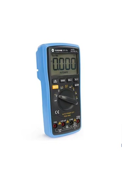 Dt-17n True Rms Otomatik Dijital Multimetre 1000v/10a, Sıcaklık Ölçümlü, Elektronik Ve Telefon Tamiri İçin