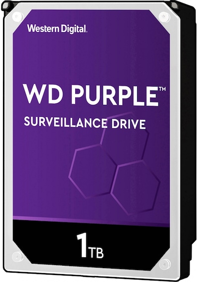 Wd Purple, Wd10purz, 3.5&quot 1tb, 64mb, 5400 Rpm, 7/24 Güvenlik, Hdd