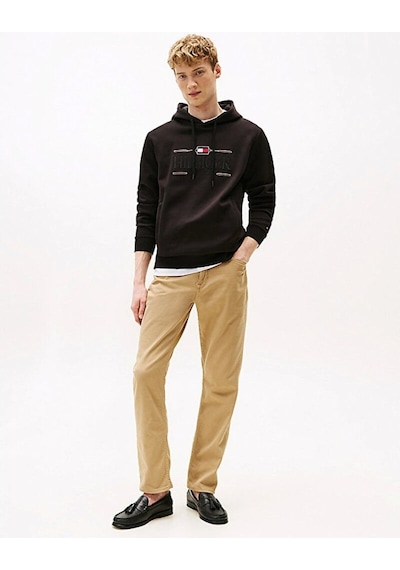 Tommy Hilfiger Icon Hılfıger Hoodıe Erkek Siyah Kazak Mw0mw39586bds Siyah
