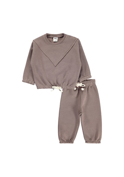 Civil Baby Basic 6-18 Ay Takım - Kahve
