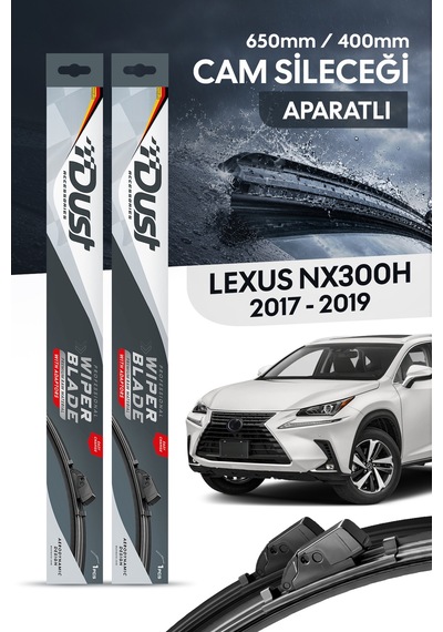 Lexus Nx300h 2017-2019 Uyumlu Silecek Takımı 650mm/400mm S18