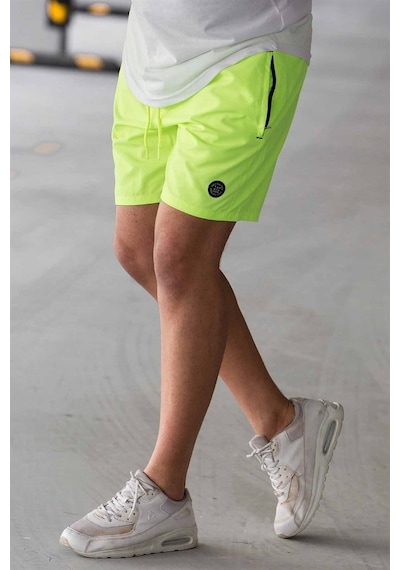 Madmext Neon Yeşil Basic Deniz Şortu 4262