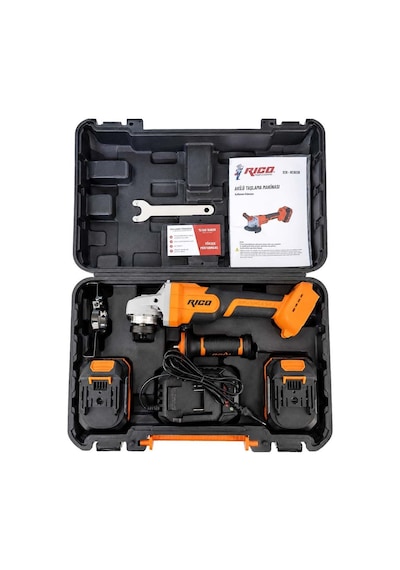 Rıco 028-re0030 Akülü Taşlama Makinesi Çift Akülü 115 Mm 20v