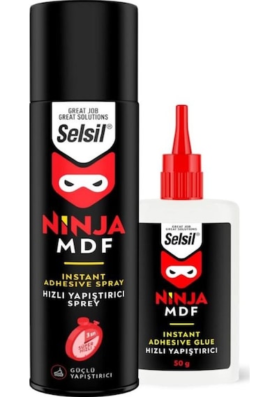 Selsil 2k Hızlı Yapıştırıcı 200 Ml+50 Ml
