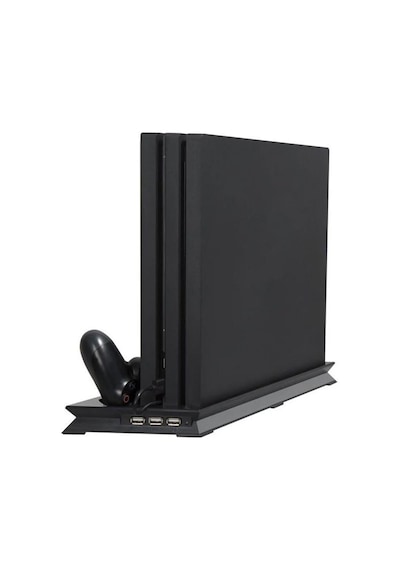 PS4 Pro Çift Fanlı Dikey Soğutucu Ve Kol Şarj Edici