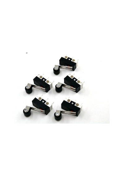 5 Adet Mini Micro Switch Makaralı Paletli Kw10 Z4p