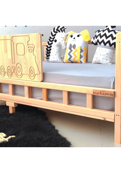 Markaawm Markaawm Trenli Montessori Karyola Çocuk Yatak Bebek Beşiği