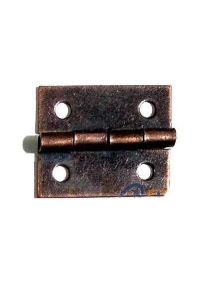 Tavla Menteşesi 3cm, No:1/4 - Oksit, 1 Adet Çok Renkli