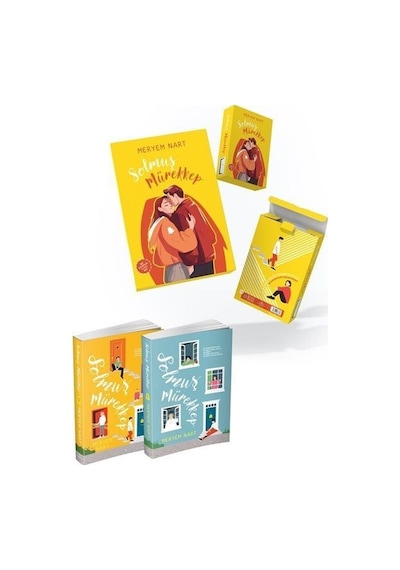 Solmuş Mürekkep İki Kitaplık Set Karton Kapak / Meryem Nart