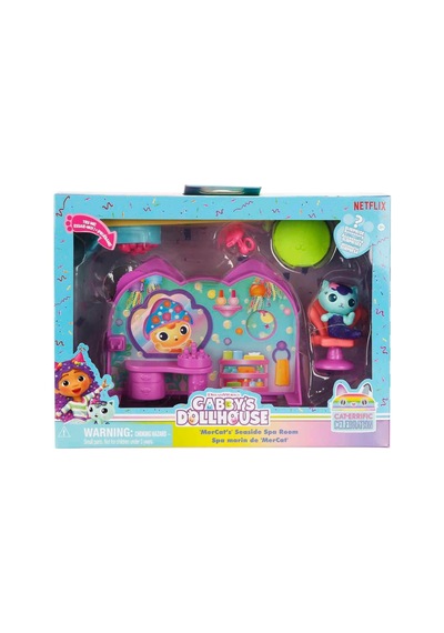 Figür Set Gabby S Dollhouse Deluxe Oda Setleri 3a.