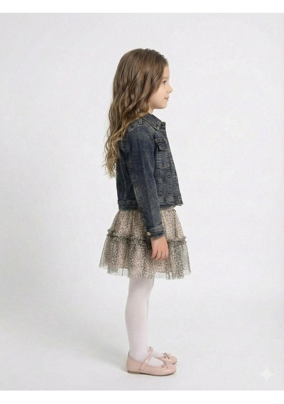 Xo Kids Kız Çocuk Etek Takmı 6-36 Ay 3190 Mavi
