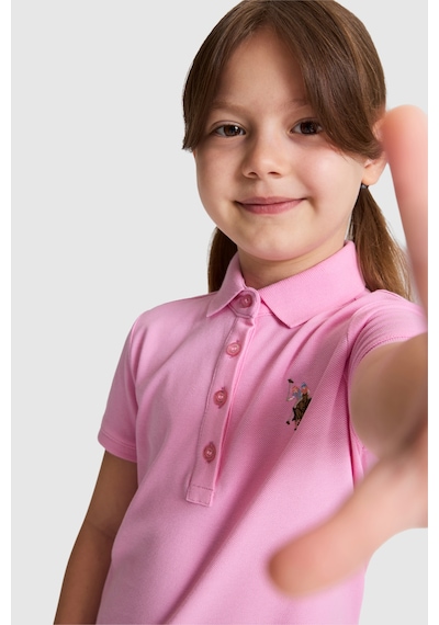 U.S. Polo Assn. U.s. Polo Assn. Kız Çocuk Pembe Elbise Örme 50325597-vr041