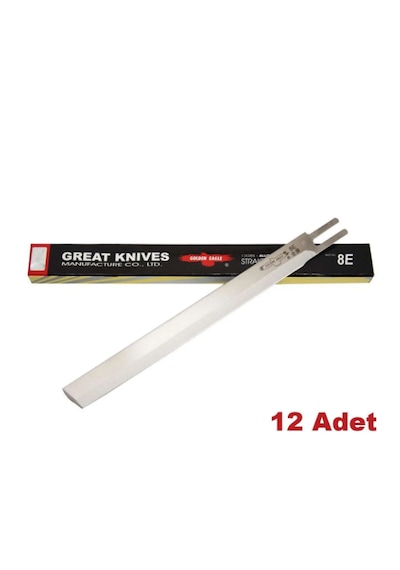 Golden Eagle 8 İnç Dik Kesim Motor Bıçakları 12 Li Paket