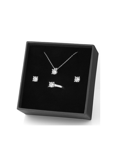 Glorria Gümüş Tektaş Set
