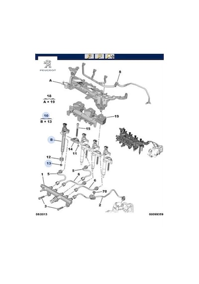 Enjektör Boxer Iii-jumper Iii-ducato Dw12 Peugeot 9824388280
