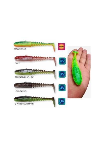 Savage Gear Gobster Shad 11.5cm 16gr Silikon Yapay Yem 5 Li Mix Set