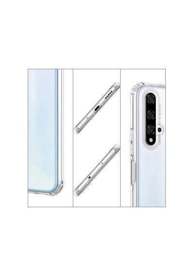 Huawei Nova 5T Kılıf Zore Nitro Anti Shock Silikon Kılıf