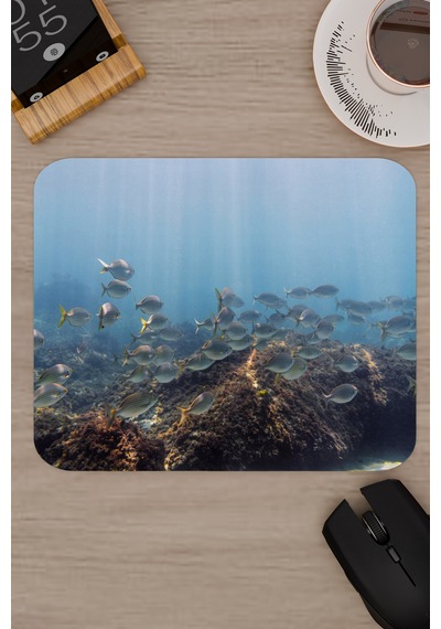Sualtı Kaymaz Dikişli Kauçuk Oyuncu Mousepad V5 - 22x18 Gaming Mouse Pad Fare Altlığı