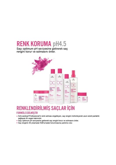 Schwarzkopf Renk Koruyucu Sprey Saç Kremi 2 x 400 ML