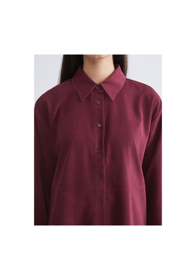 LC Waikiki Alıta Cıty Farkıyla Lcw Modest Bordo Süet Görünümlü Kadın Gömlek Tunik Bordo - 931519405 Bordo LC Waikiki Alıta Cıty Farkıyla Lcw Modest Bordo Süet Görünümlü Kadın Gömlek Tunik Bordo - 931519405 Bordo