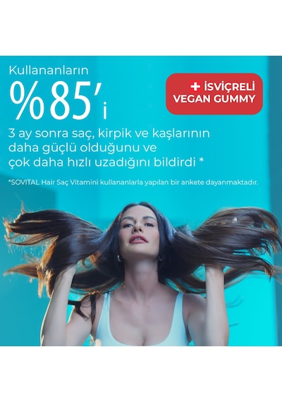 Sovital Hair Saç Vitamini 60 G