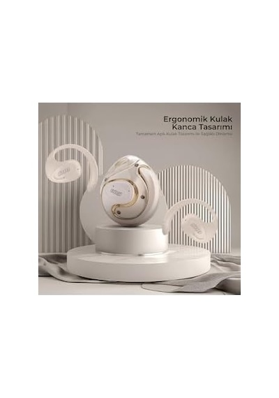 Hifree W1 Açık Ows Bluetooth Kulaklık, Krem