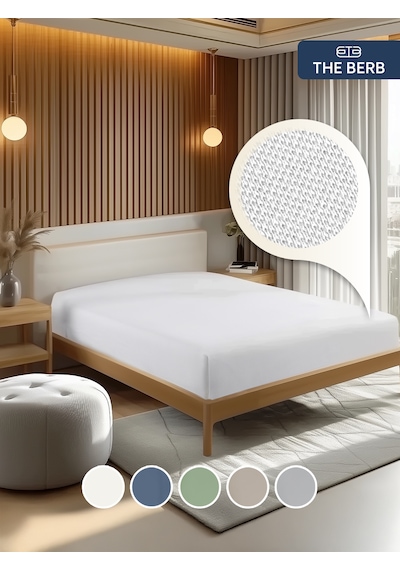 %100 Pamuklu Lakost Örgü Lastikli Çarşaf Tek/çift Kişilik Lastikli Çarşaf Beyaz