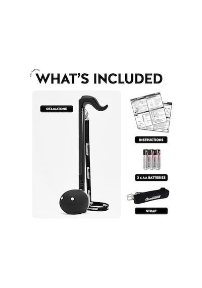 Otamatone English Deluxe Black - Orijinal Japon Tasarımı Elektronik Müzik Oyuncağı