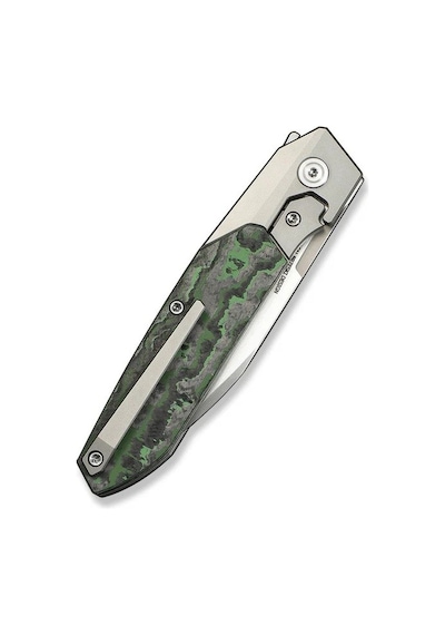 We Knife Brr15 Flipper Knife Gray Titanium Handle With Jungle Wear Fatcarbon Fiber Inlay M390 Blade Kamp Çakı Çok Renkli We Knife Brr15 Flipper Knife Gray Titanium Handle With Jungle Wear Fatcarbon Fiber Inlay M390 Blade Kamp Çakı Çok Renkli