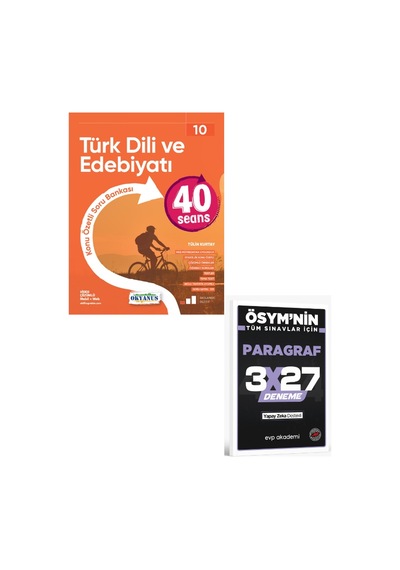 Okyanus 2027 10. Sınıf 40 Seans Türk Dili Ve Edebiyatı+ Evp Akademi Paragraf