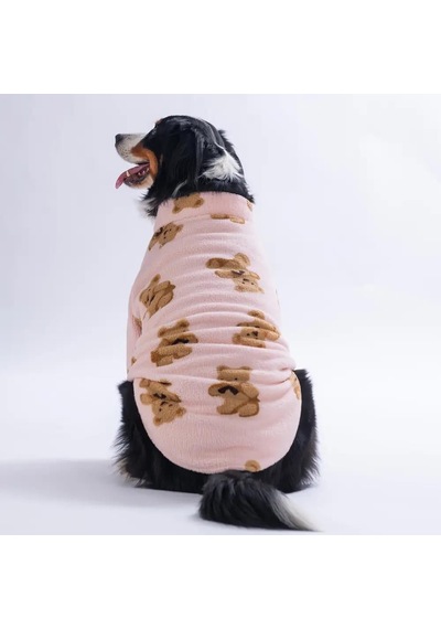Pawstar 26755- Pembe Gentle Bruno Orta-büyük Irk Köpek Polar Sweatshirt