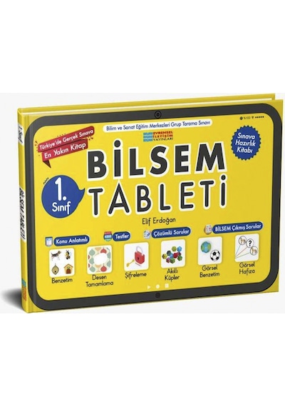 1. Sınıf Bilsem Tableti -  Evrensel İletişim Yayınları