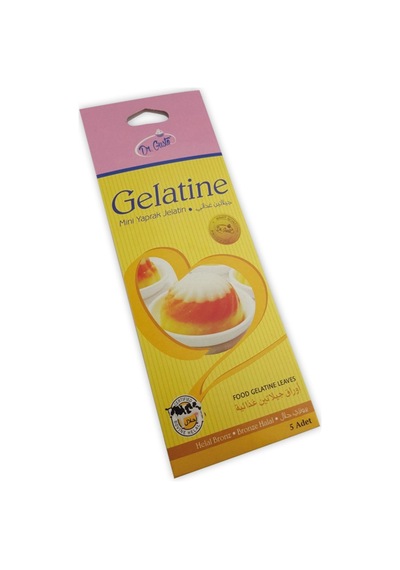Dr. Gusto Mini Yaprak Jelatin 5 Adet
