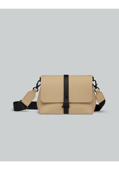 Gaston Luga Splash Crossbody Çanta- Latte Kahverengi - Açık Camel
