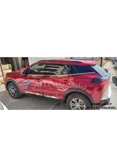 Peugeot 2008 2 Krom Cam Çerçevesi 12 Prç .2020 Üzeri N11.1758