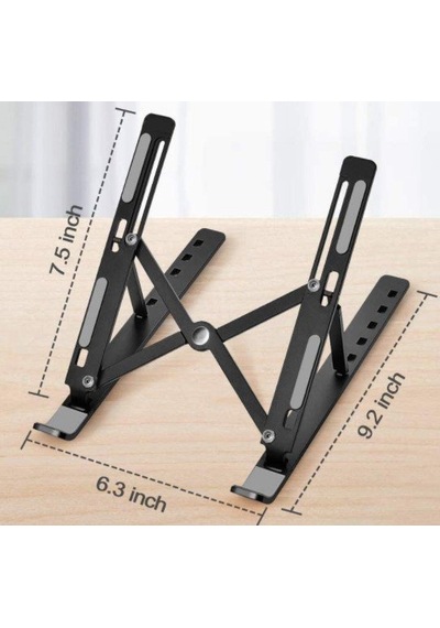 7 Kademe Ayarlanabilir Laptop Standı Ergonomik Kullanım İçin