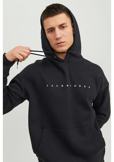 Jack & Jones Jack&jones Jjestar Jj Sweat Hood Noos Siyah 001