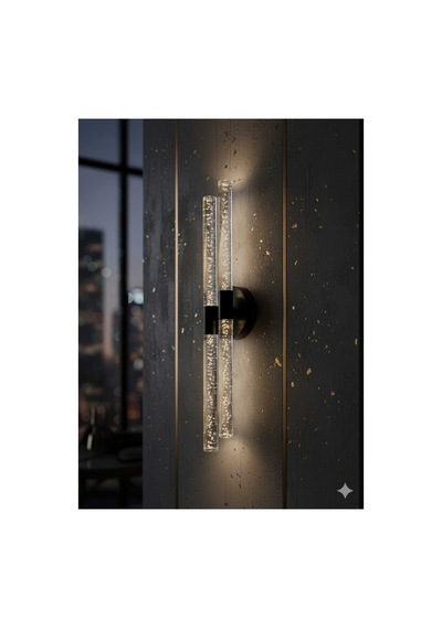 Bubbleflux Dubble Large 51 Cm Modern Tasarım Led Aplik - Duvar Lambası - Siyah - Elektrikli - Rgb Kumandalı Siyah Rgb Elektrikli Kumandalı