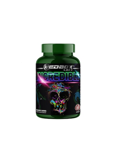 Red Box Labs Incredible Mk677 İbuta Anabolic Boost Mix 60 Caps Aromasız