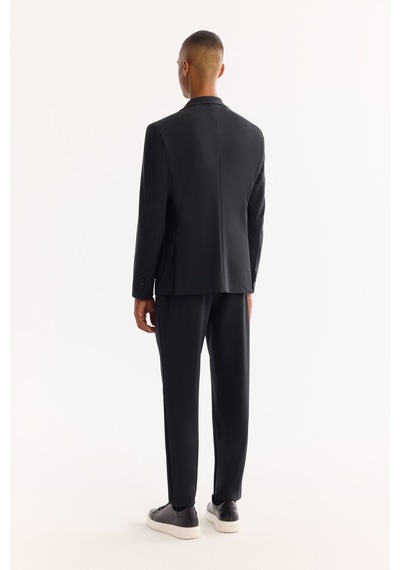 Avva Erkek Siyah Mono Yaka Bi-stretch Su İtici Kırışmaz Blazer Comfort Slim Fit Ceket A52y4009 Avva Erkek Siyah Mono Yaka Bi-stretch Su İtici Kırışmaz Blazer Comfort Slim Fit Ceket A52y4009
