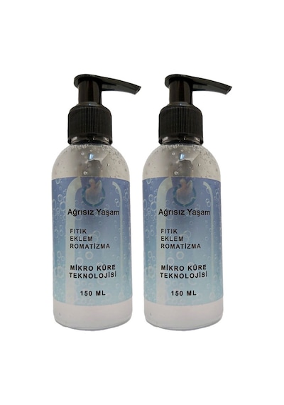 Ağrısız Yaşam Jeli 2 Adet Mikro Küre Teknolojisi 150 Ml Ağrılarınıza Teskin Jeli