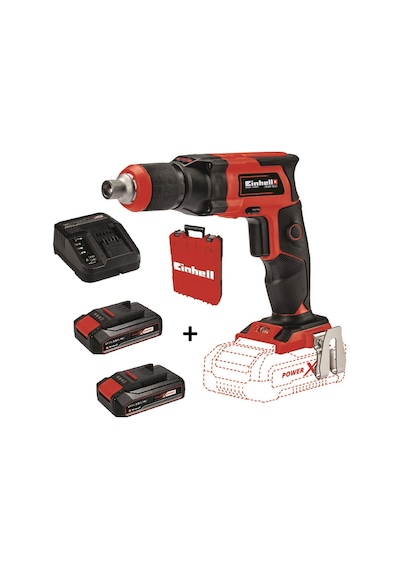 Einhell TE-DY  18V Akülü Alçıpan Vidalama + 2 x 2.5 Ah Starter Kit