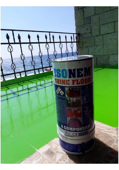 İsonem Shine Floor Solvent Bazlı Fayans Boyası 4.5 Kg Beyaz Diğer