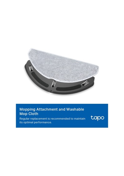 Tp-link Tapo Rva500 2'si 1 Arada Robot Süpürge Toz Haznesi Ve Su Tankı Rv20 Max / Rv30 Max Serisi Uyumlu