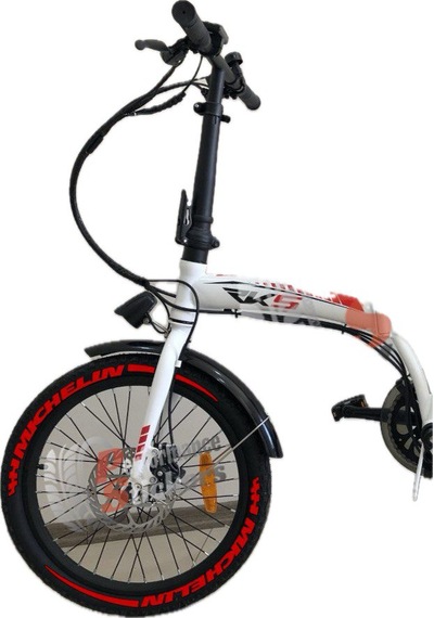 Michelin + Kuyruk Elektrikli Bisiklet Lastik Yazısı Stiker E-bike