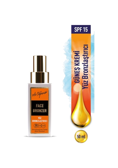 Eda Taşpınar Yüz Bronzlaştırıcı Krem SPF15 50 ML
